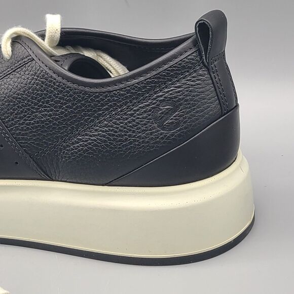 ECCO mens Street Ace Sneakers black leather comfort shoes Size US 11-11.5 45 NEW main image 10
